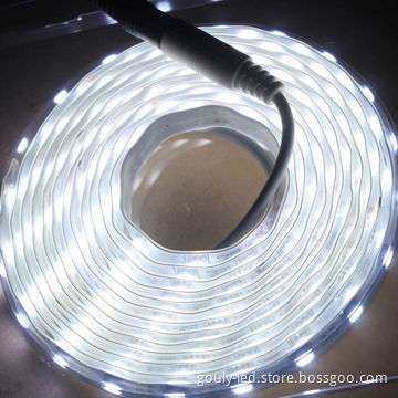 Blue flexible LED strip, silicone gel tube, waterproof, ST5050W30 5m/reel